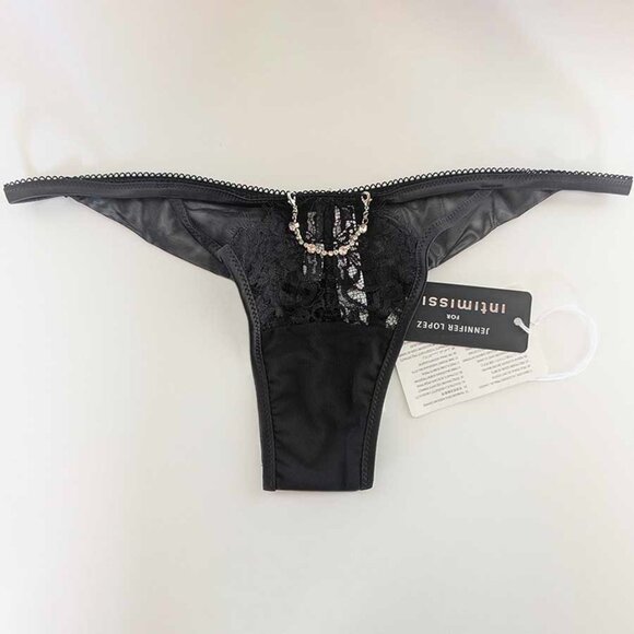 Sexy - Luxe String From Jennifer Lopez’s Intimates Collection / Size M, L - Picture 3 of 13